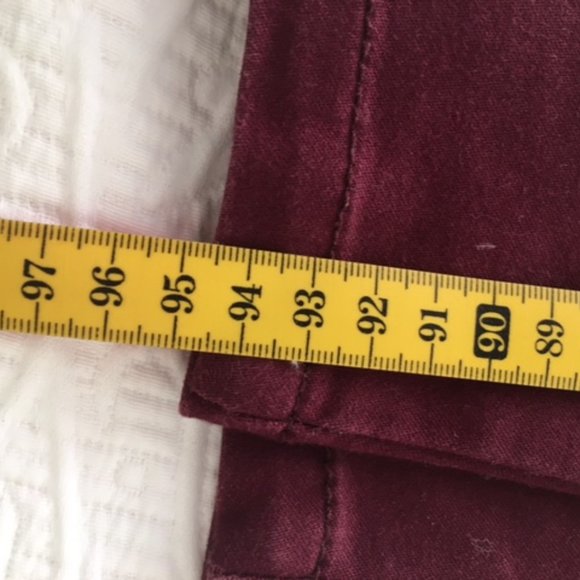 Design Lab Burgundy Carpi Size 27 - Picture 7 of 7